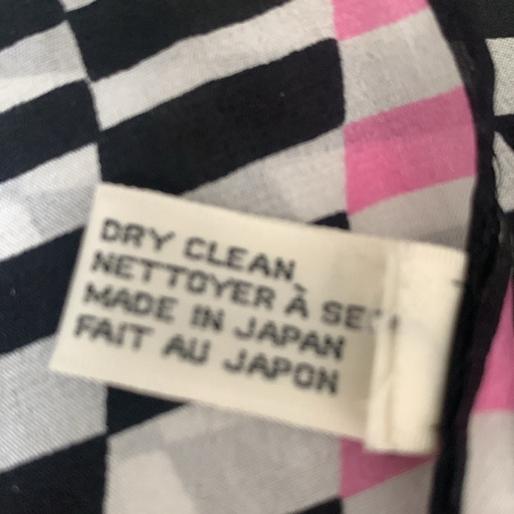 Vera Vintage Colorful Striped and Checkered Scarf - Picture 7 of 9